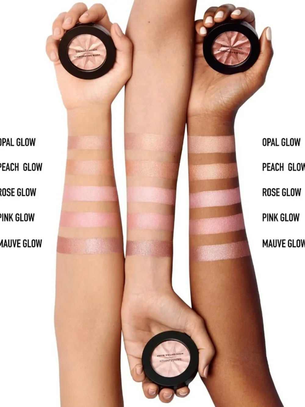 Pink Glow Highlighting Blush - Radiant Finish, Long-Lasting Formula, 3.2g